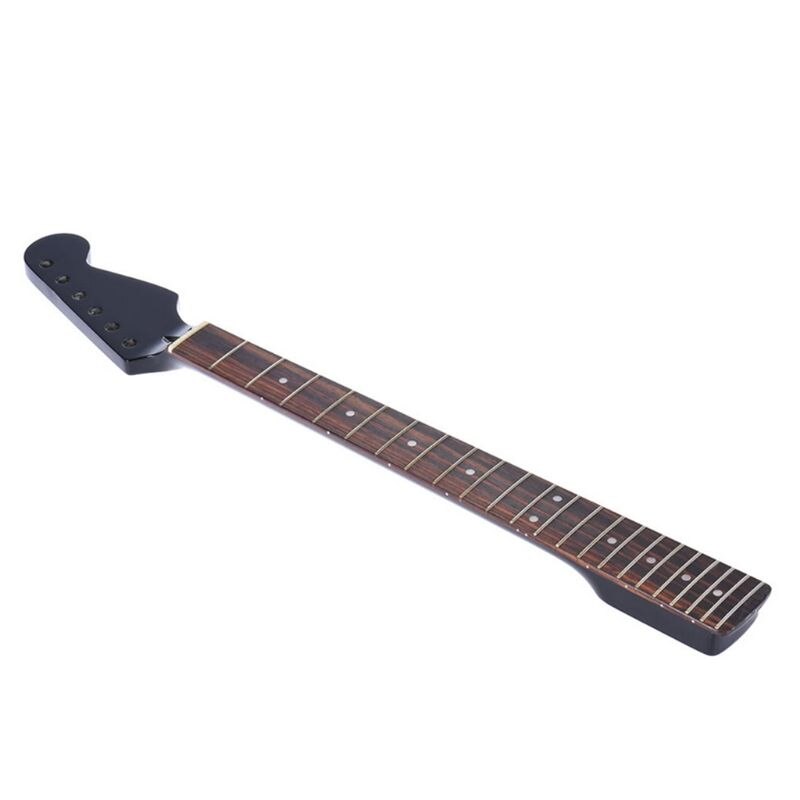 22 Frets Replacement Maple Neck Rosewood Fretboard Fingerboard for Electric Guitar