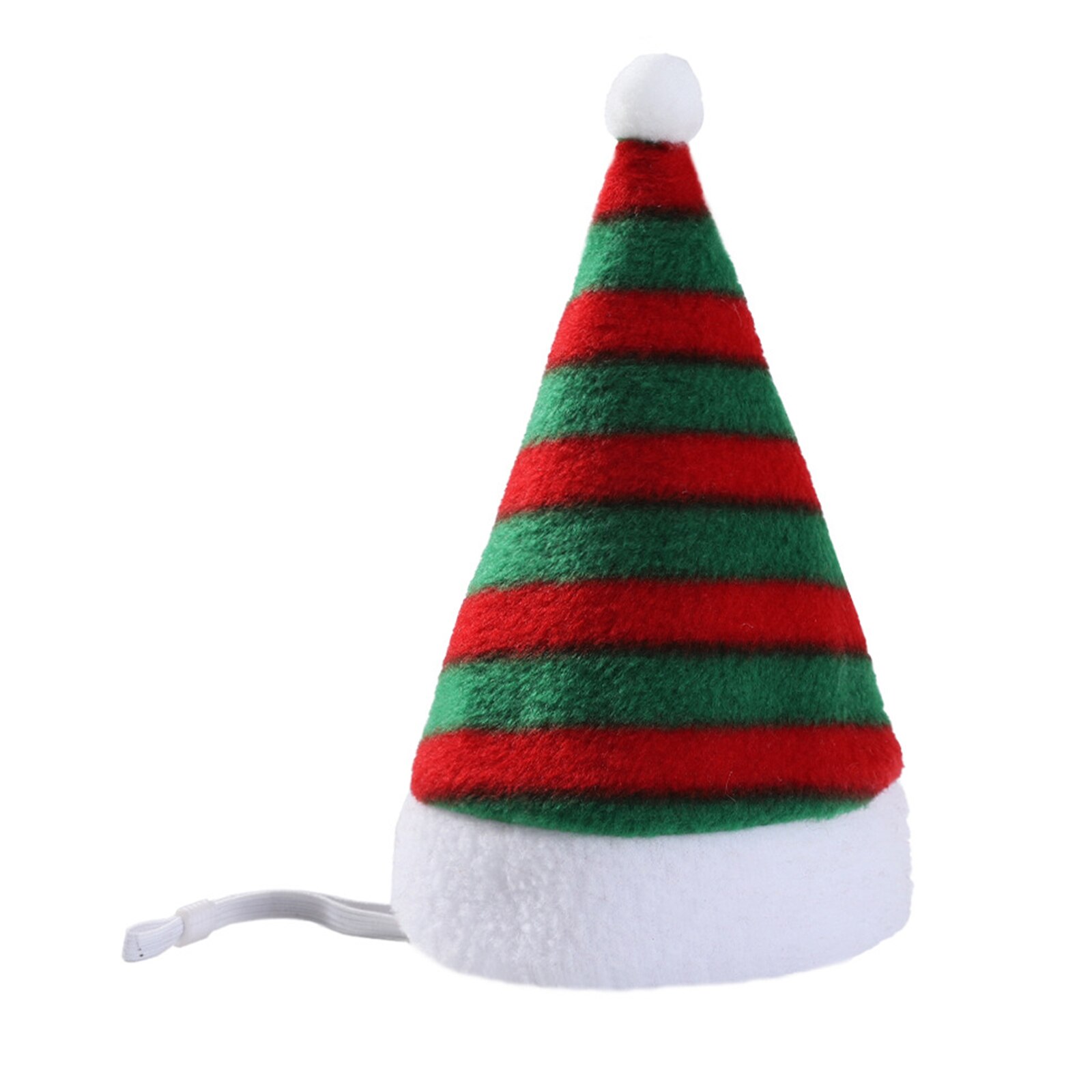 Nieuw huisdier kerstmuts kerst kat hond winter warme pluche muts kerstfeest decoratie hoed grappig schattig