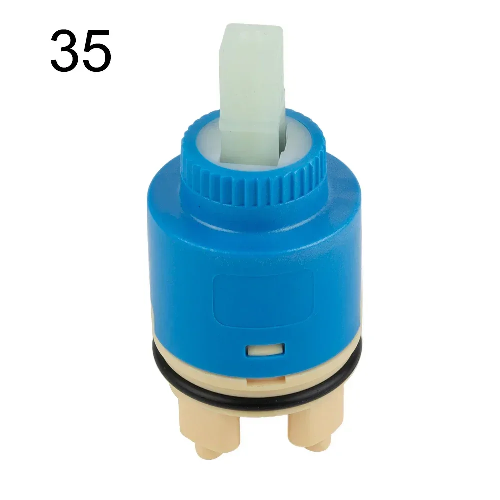 Keramisk skivepatron blandebatteri termostatisk patronkran skiveventil plast keramiske patroner for blandebatteri 35/40mm: Rød