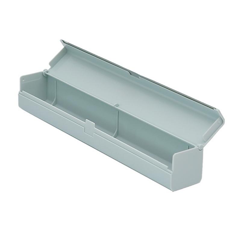 Kitchen Cling Film Cutting Box Food Aluminum Foil Wrapping Paper Cutter Convenient Plastic Sharp Cutter Storage Kitchen Tools