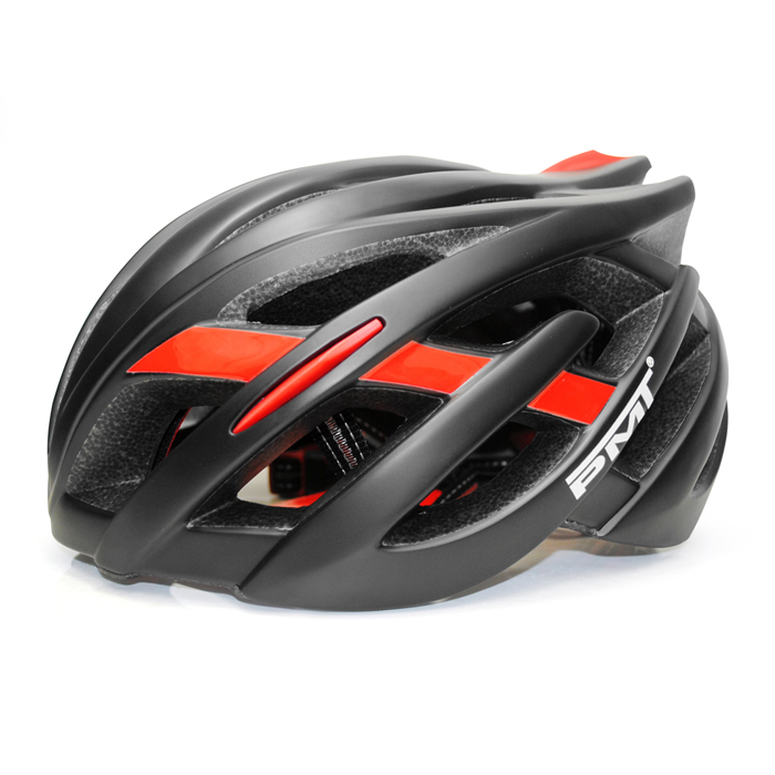 PMT road fietshelm grote maat 62-65cm fiets gespecialiseerd fietshelmen voor mannen MTB mountainbike helm 26 gaten 255g XL: Black-red