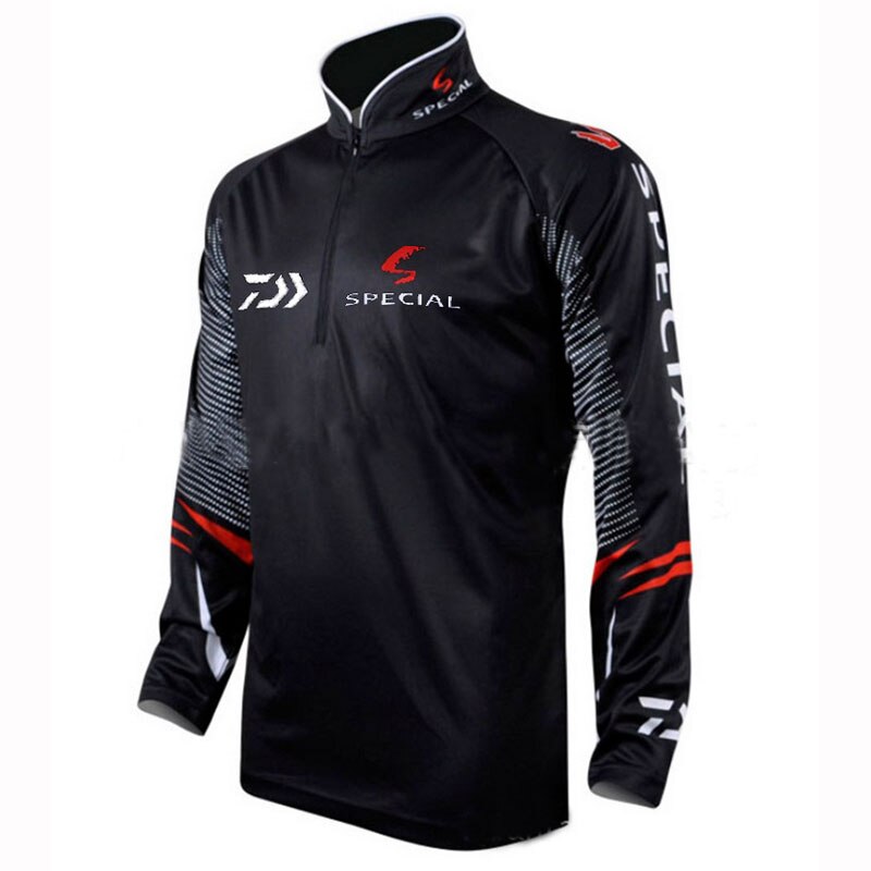 Men&#39;S Fishing Shirt Clothes Outdoor Sun Protective Breathable Fast Drying Sport Fishing Wear Jacket Camisa Pesca hiking