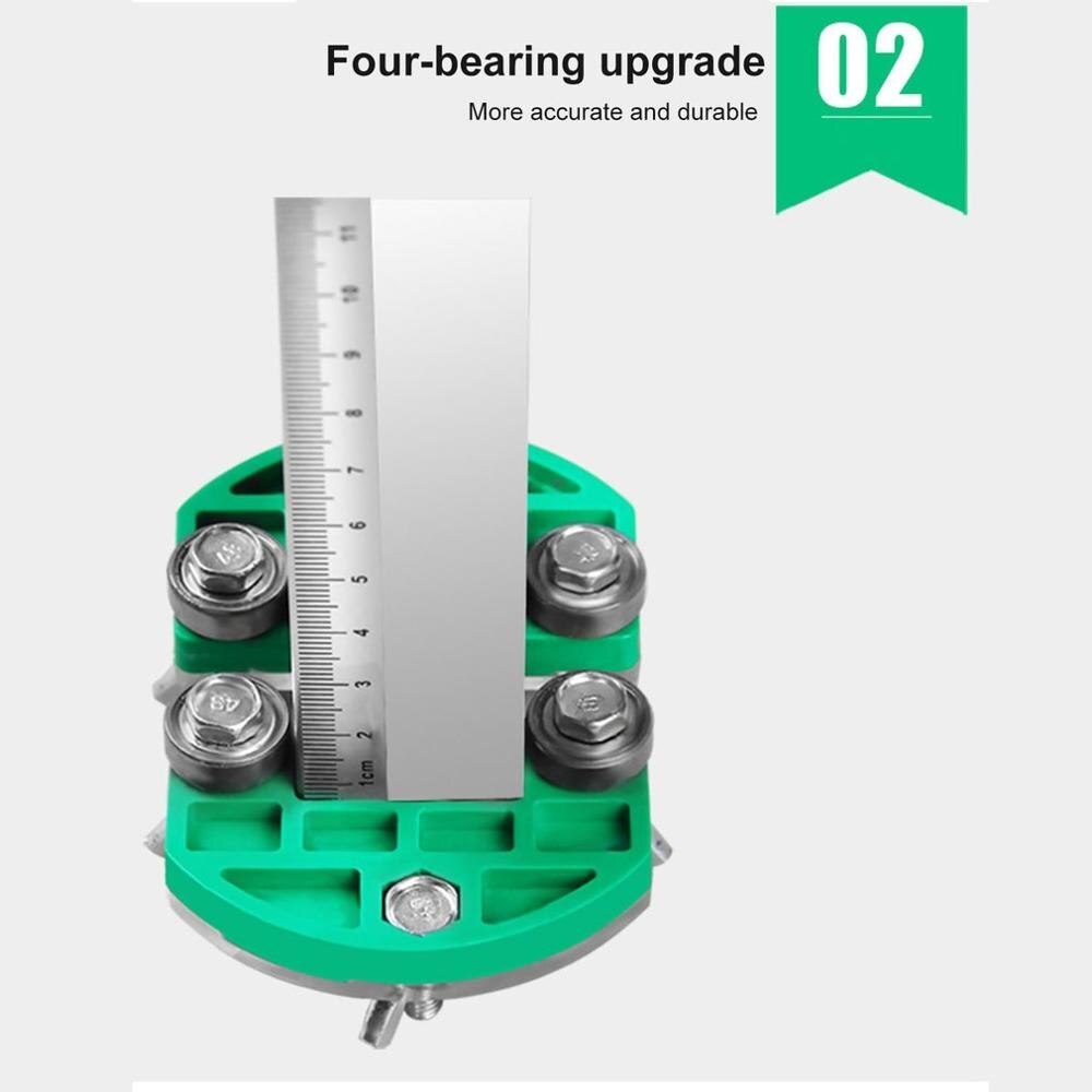 Manual Portable Gypsum Board Cutter Stainless Steel Woodworking Hand Push Drywall Cutting Artifact Tools