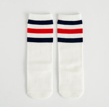 Mädchen Socken knie hohe Kinder Baby Nette bär panda druck Baumwolle Socken bein wärmt herbst tuch junge knie socke kleinkind socke: White