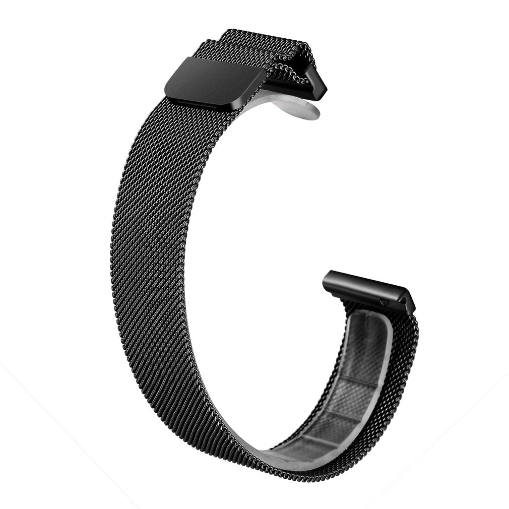 Rvs Horlogeband Magnetische Gesp Vervanging Milanese Roestvrij Polsbandje Band Voor Versa Smart Horloge