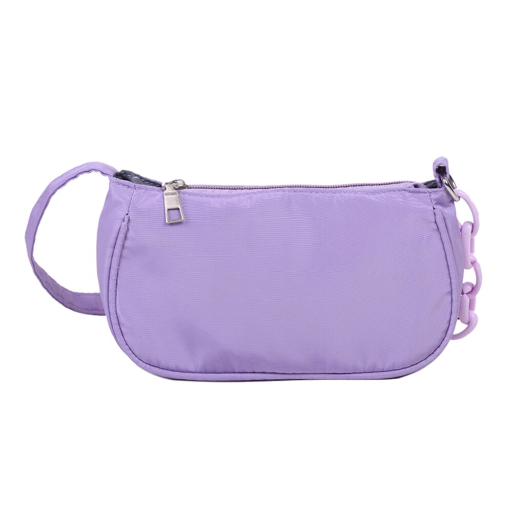 Bolsa de ombro feminina, bolsa de ombro com textura clássica, design criativo, chique, para lazer, estilo de rua: ROXO