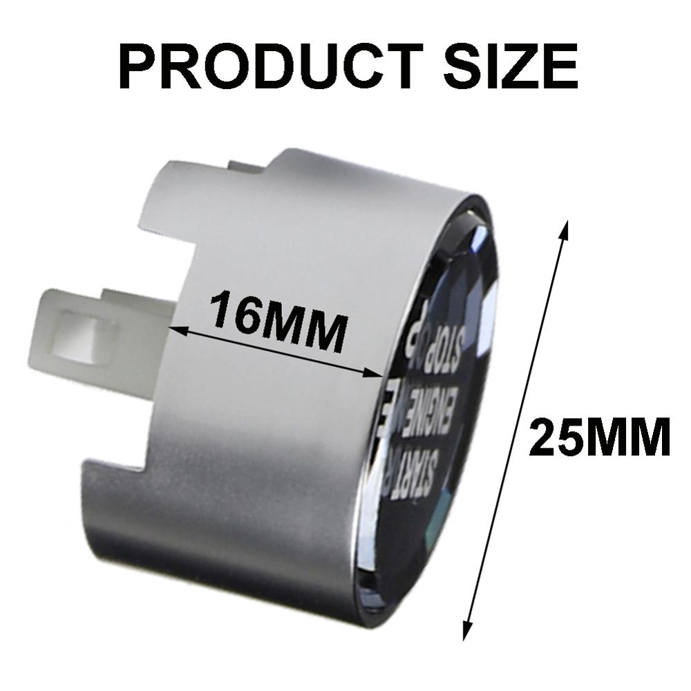 Diamond Crystal Car Start Stop Switch Button For BMW G F Series F30 F10 G20 F48 G30 X3 G12 G01 G08 Start Stop Switch Button