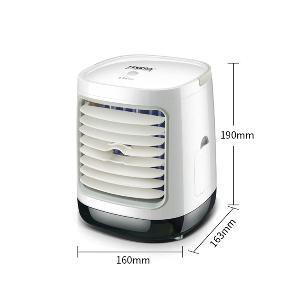Air Cooler Mini Fan Portable Airconditioner For Room Mini Air Cooler Cooling Fan USB Rechargeable Humidifier #z