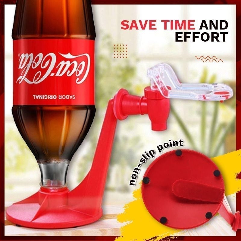 1PCS Drinking Water Dispenser Coke Soda Dispenser Bottle Inverted Carbonated Beverage Upside Down Dispenser Machine