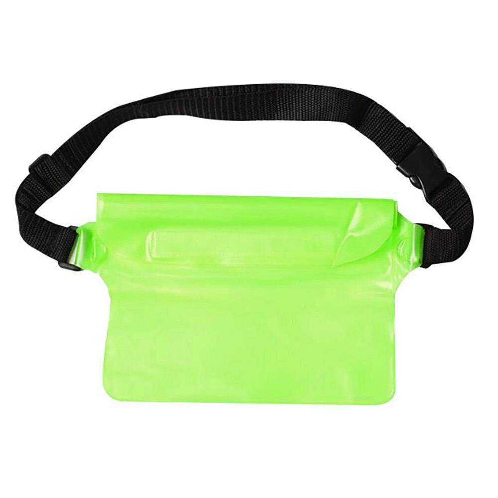 Schwimmen Wasserdichte Treiben Tasche Mini Tauchen Taille Pack Schulter Tasche Telefon Kamera Schützen Unterwasser Sport Taschen Abdeckungen fallen: Blau
