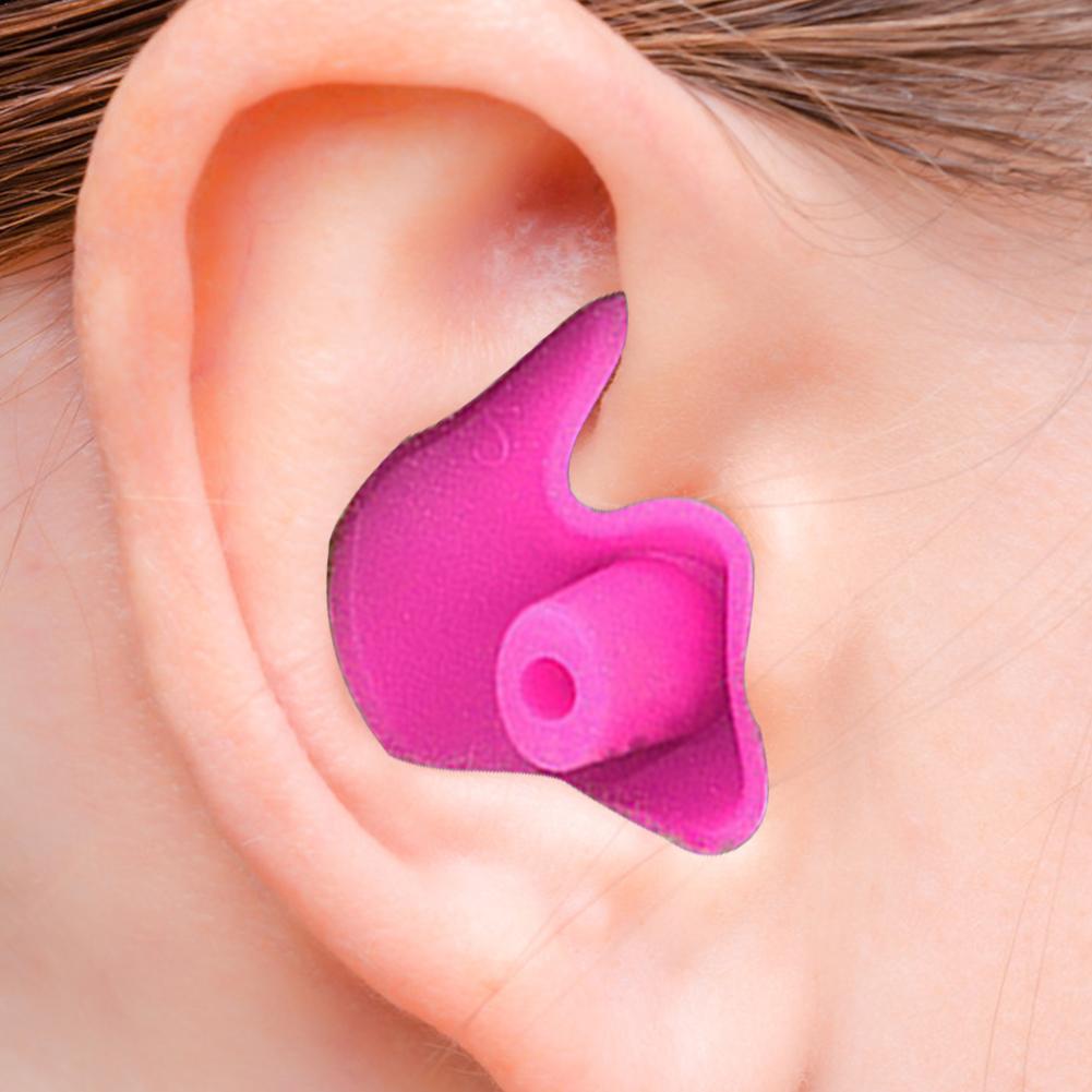 Swimming Earplug 1 Pair Waterproof Soft Earplugs Silicone Portable Ear Plugs Water Sports Small Size Swimming Accessories