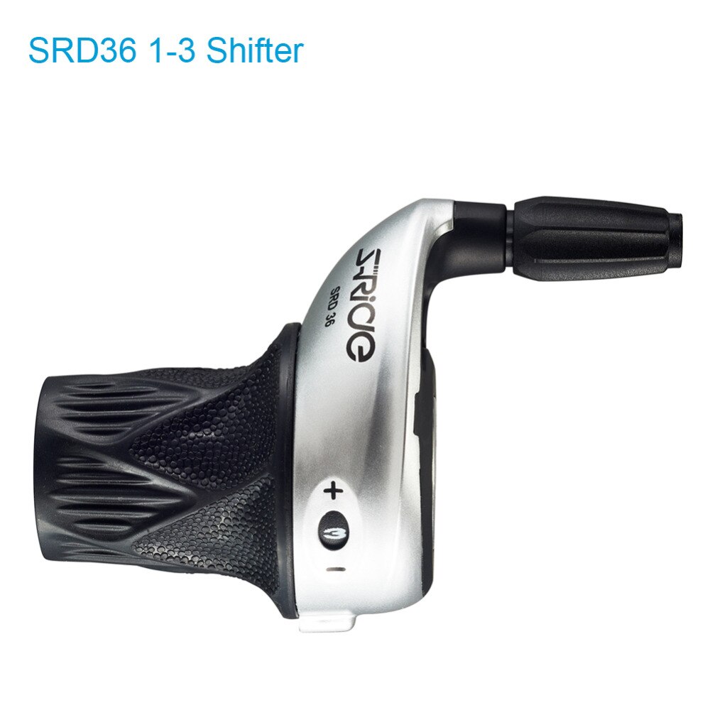 S-Ride MTB Bike 3x8 Speed Twist Shifter Left &amp; Right Twist Grip Gear Shifters Derailleur Compatible for Shimano SL-RS25