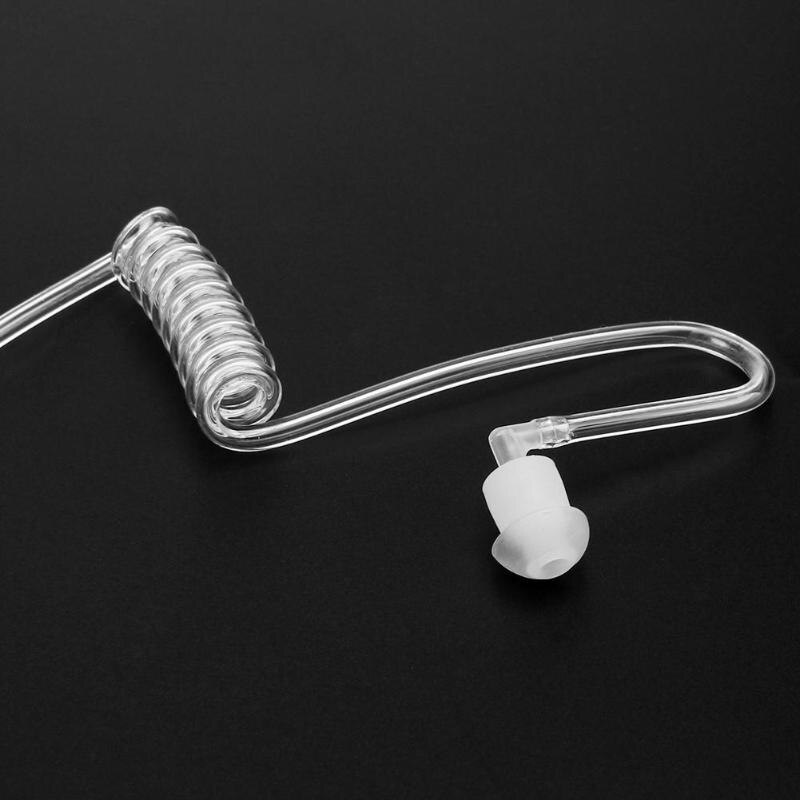 3.5 Mm Keel Microfoon Headset Covert Air Tube 3.5 Mm Standaard Plug Oortelefoon Voor Iphone Android