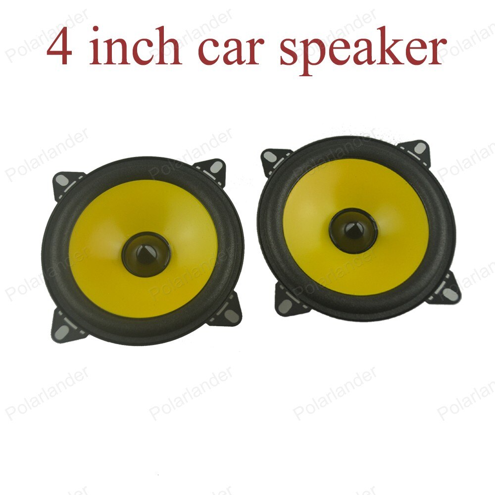 Een paar 4 inch Full-range auto audio stereo speaker PS401D 2x60W auto speaker automobiel luidsprekers