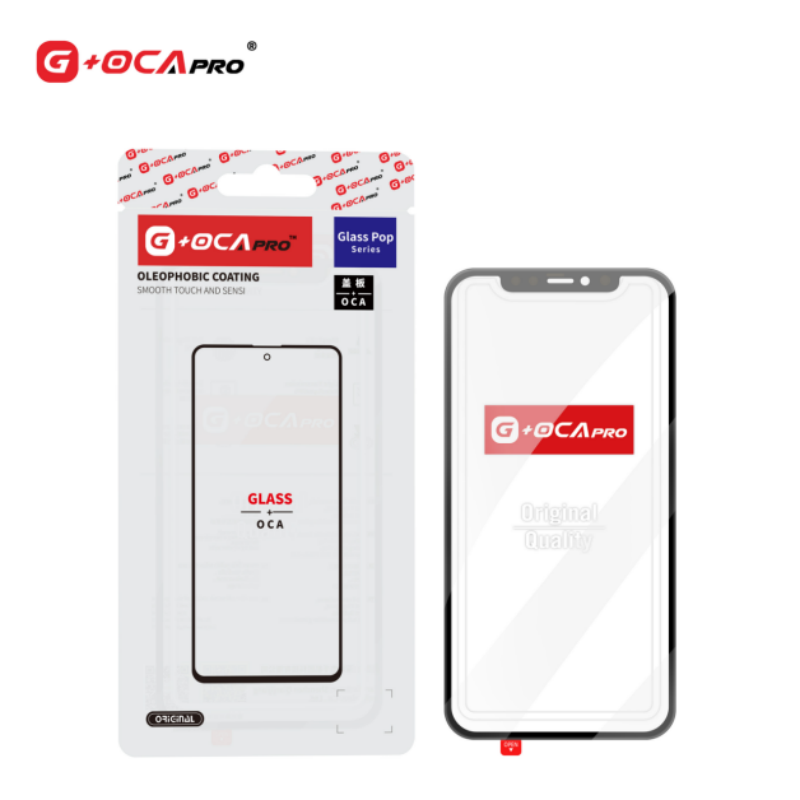 5 sztuki szkła g+oca pro + przedni panel oca do iphone'a 15 15p 12 13 promax 14 plus pro max mini 16 16 pro 16 promax 16e, 11 dotykowa lcd