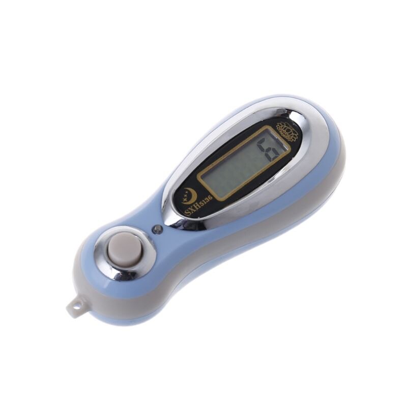 LCD Display Electronic Digital Tally Counter MP3 Manual Counters With Lanyards D0AC