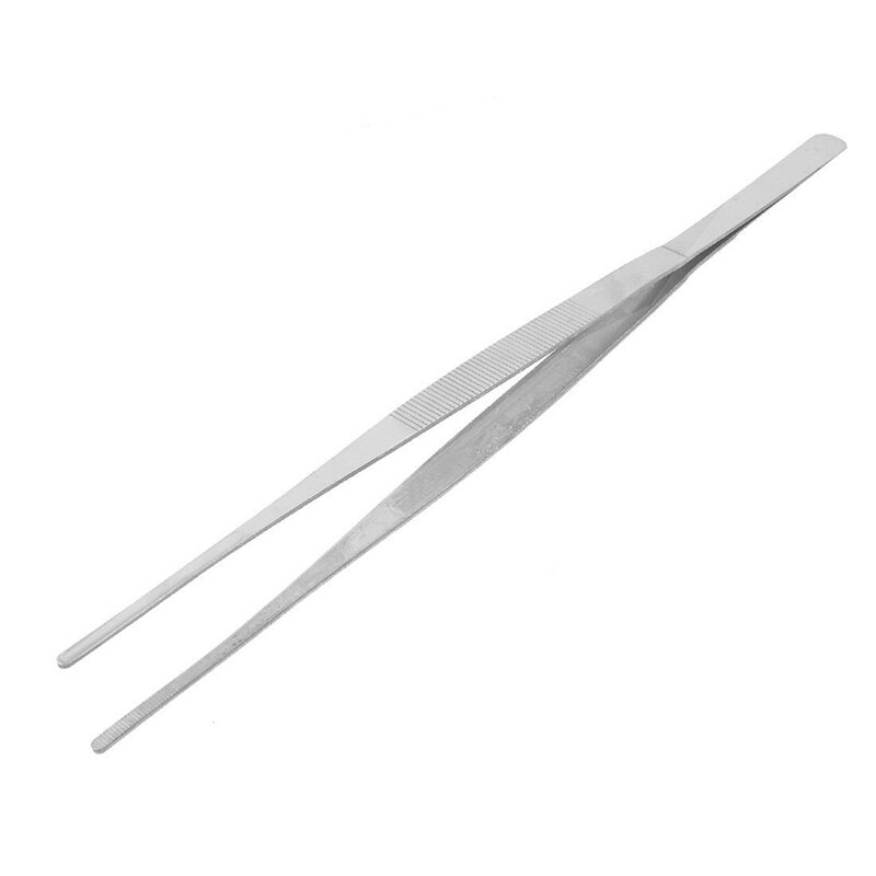 Straight Point Tip Stainless Steel magnetic Tweezer 29.5cm Long