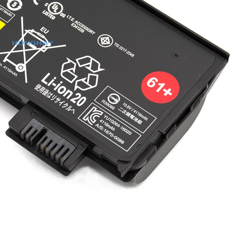 Honghay 01AV425 Laptop Batterij Voor Lenovo Thinkpad T470 T480 T570 T580 P51S P52S 01AV427 01AV423 SB10K97582 SB10K97580 61 +