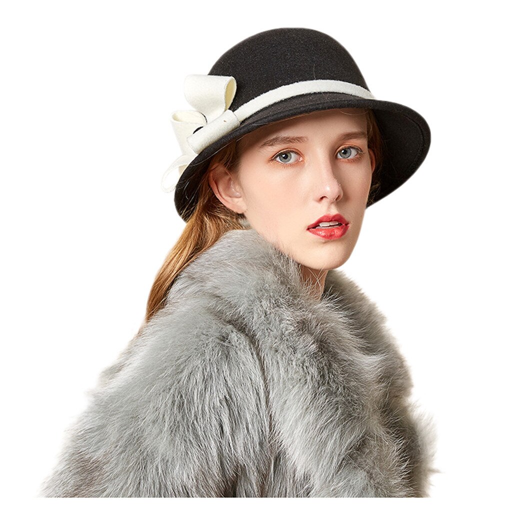 TDEOK Hoed Vrouw Hoed voor Vrouwen Faux Superficial Knowledge Bucket Hat Fluffy Warm Zacht Winter Visser Cap Furry Sun Hoed Vissershoed Zelf Ontwerp, zwart, Eén maat