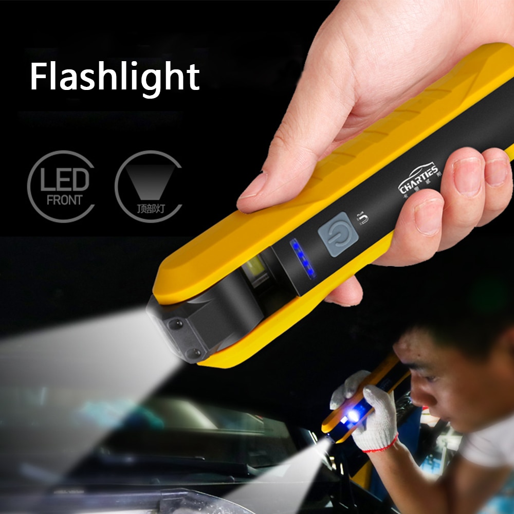 ledet arbeidslys bærbar kolbe arbeidslys lampe arbeidslampe arbeidslampe lommelykt xpe arbeidslys søkelykt usb oppladbar 10w
