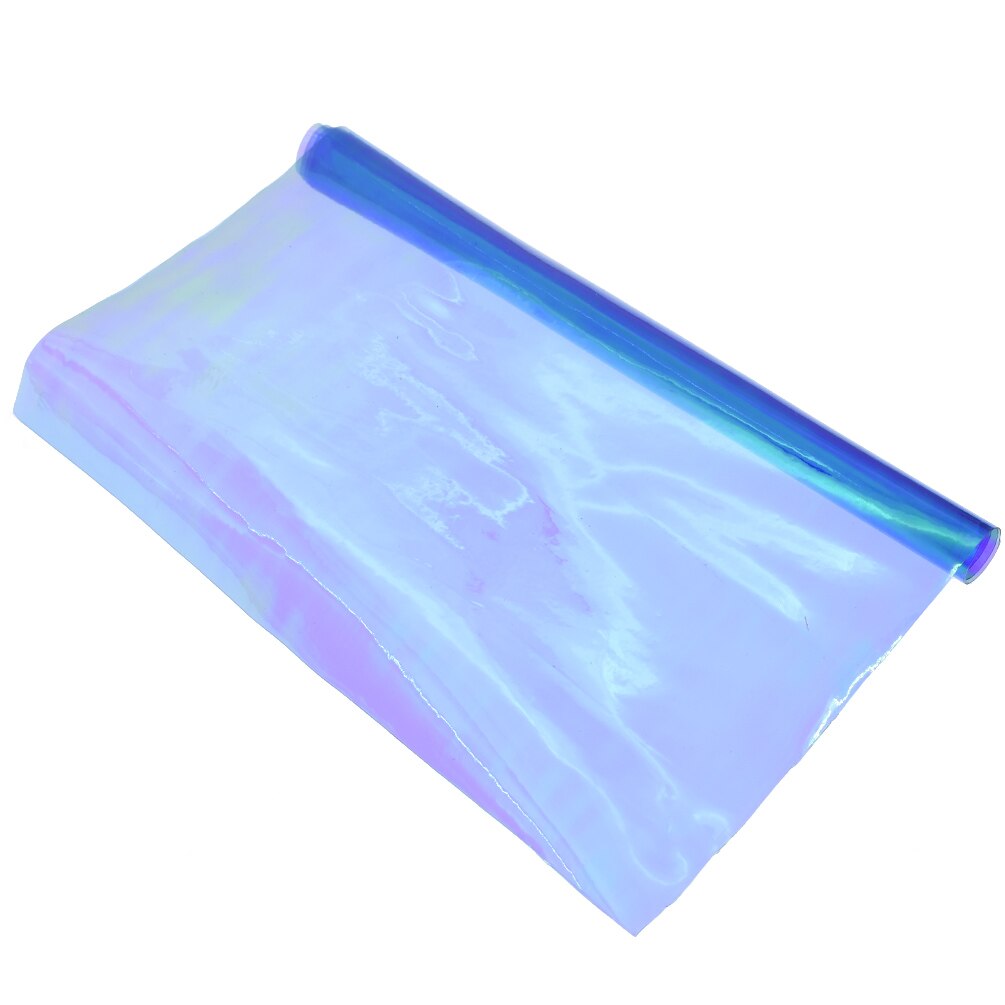 21x29cm A4 Transparent Vinyl Fabric Multicolor Clear PVC Fabric DIY Material For Handbag Shoes