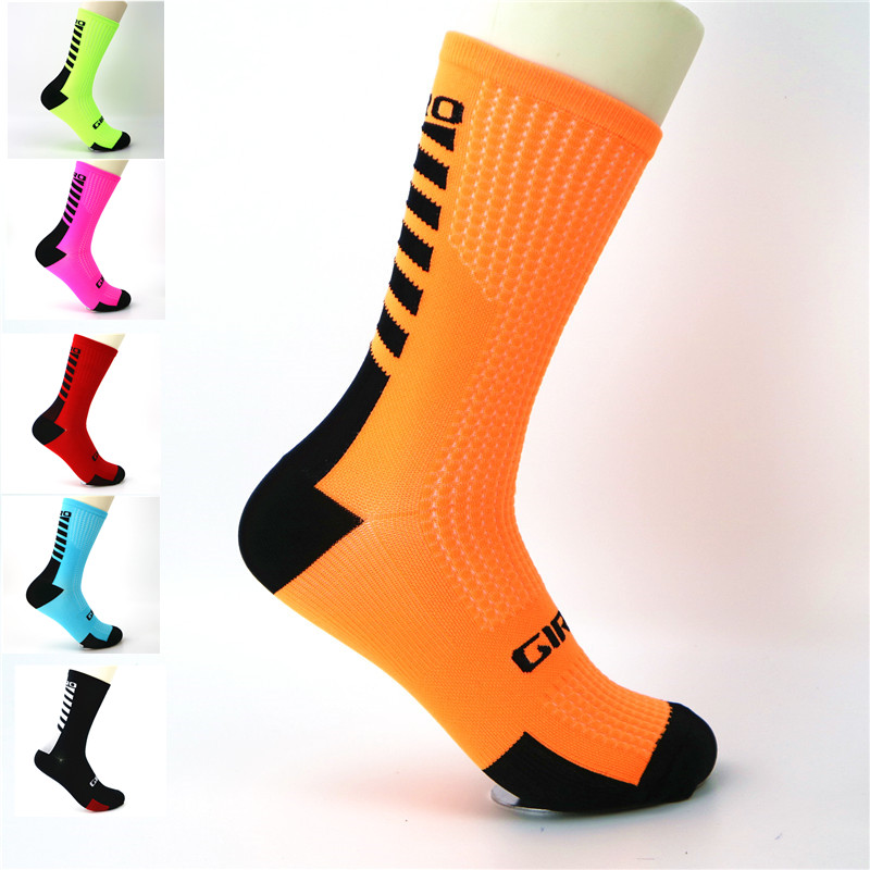 Männer Frauen Socken Fahrrad Fahrrad Atmungsaktive Sommer Straße Sport Mtb Pois Radfahren Socken