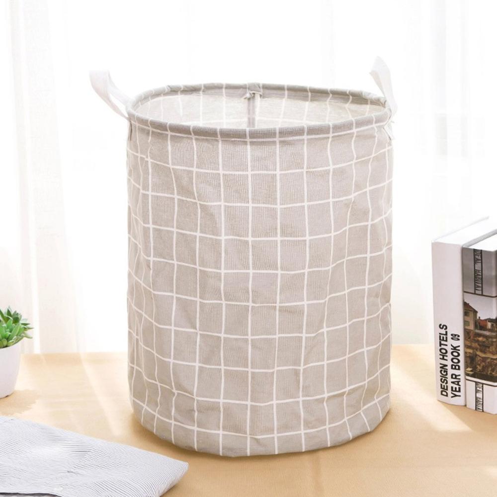 Folding Laundry Basket Cartoon Storage Barrel Standing Toys Clothing Storage Bucket Laundry Organizer Holder Pouch Household