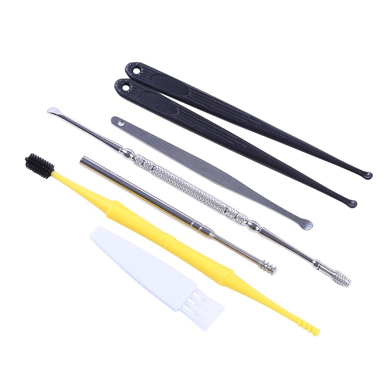 Ear Wax Removal Kit Ear Wax Remover Stainless Steel Ear Pick Earwax Remover Tool With Storage Box Reusable Ear Wax Removal