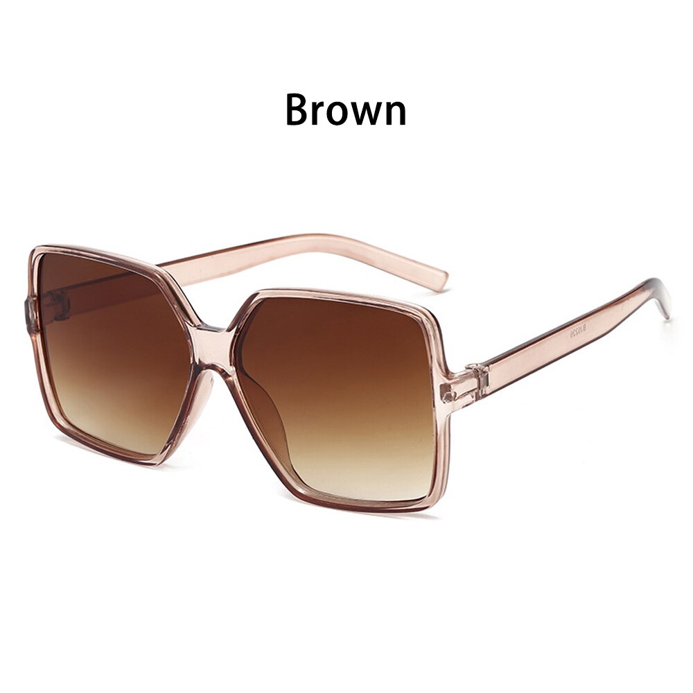 1 PC UV400 samochodów Auto okulary przeciwsłoneczne bezramkowe kobiety Vintage Butterfly okulary przeciwsłoneczne Vintage Street Motor pyłoszczelne gradientowe szkła okulary: Brown1