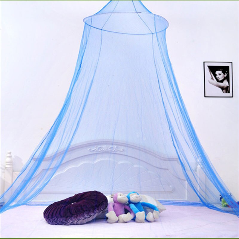 Cúpula pendurado mosquito net tribunal-estilo princesa redonda verão malha gaze tenda decoração para casa 2020 novo