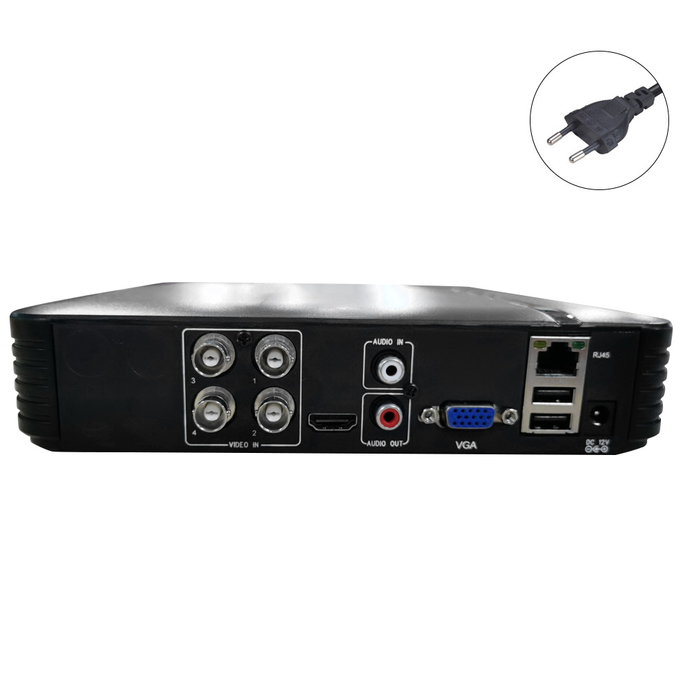 4 Channel CCTV AHD DVR Mini Hybrid 1080N NVR Video Recorder AHD IP Analog Camera DVR 1080P Video Surveillance DVR Recorder