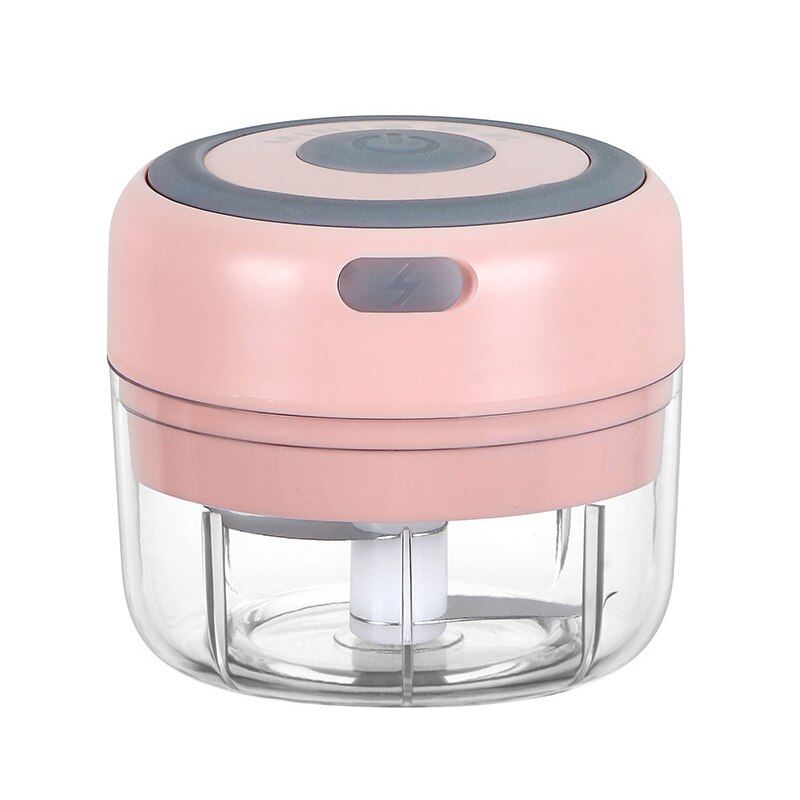 Mini picadora eléctrica para alimentos, trituradora recargable de frutas, cebolla, herramienta multifunción, comida, ajo y verdura