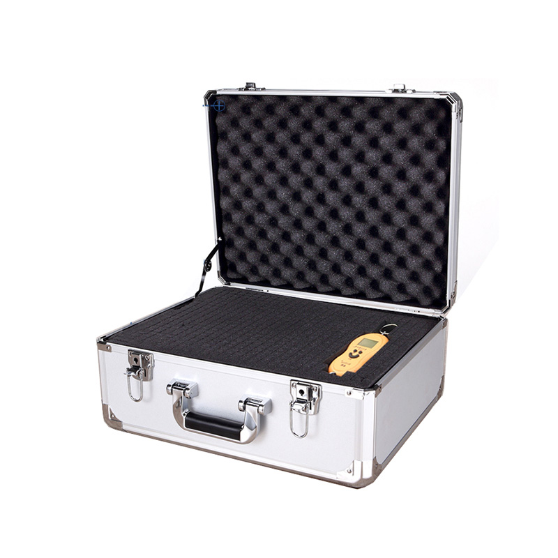 450*360*200mm Portable Safety Equipment Instrument Case Suitcase Aluminum Tool Box Impact Resistant Toolbox Tool Case with Foam: Default Title