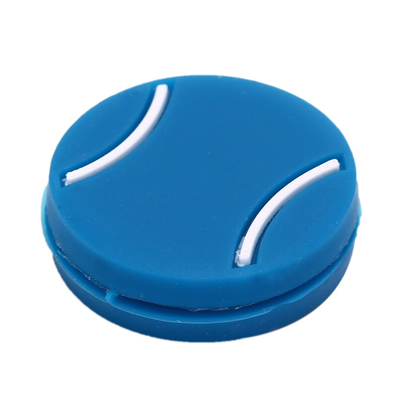 1 Uds amortiguador de Raqueta de Tenis amortiguador para reducir los Tenis vibración de Raqueta amortiguadores Raqueta Tenis Pro brazalete personal: blue