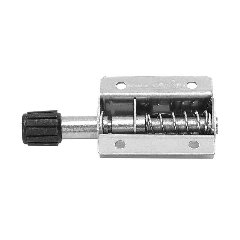 Stainless Steel Spring Loaded Push Button 6 cm long Gate Door Lock Trap