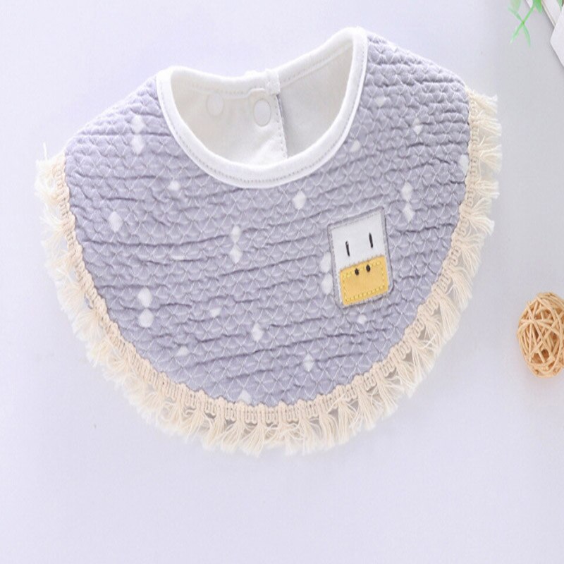migliore Vendita Del bambino Bavaglini saliva Asciugamano Bavaglini rutto Panno di Pizzo Europeo Triangolo Sciarpa Del Cotone infantile Bandana Del bambino Accessorio di Abbigliamento pettorina