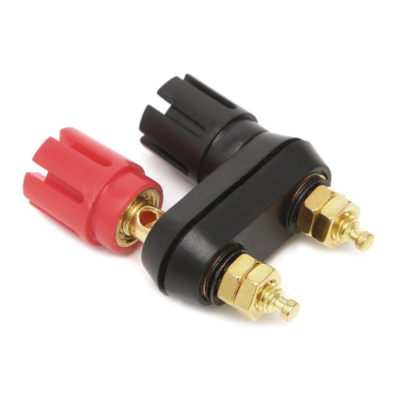 4MM Speaker banana plug BINDING POST terminal connector banana socket Dual Female Banana Plug for Speaker Amplifier