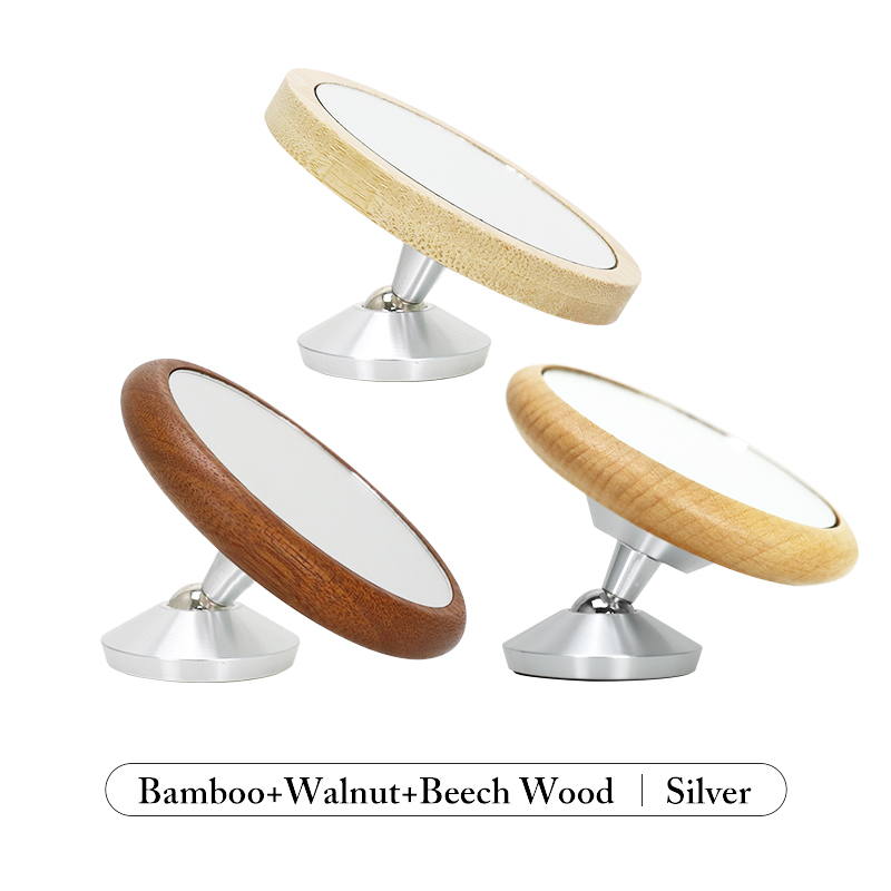 Espresso Shot Mirror Magnetic Attraction Coffee Extraction Mirror 360 Degrees For Observing Bottomless Portafilter Accessories: Brown