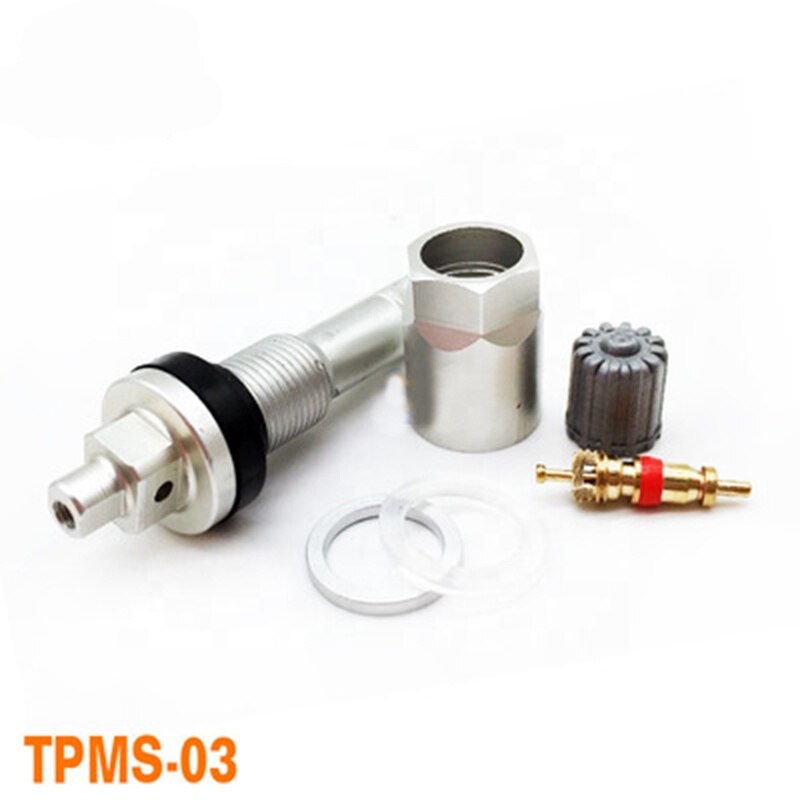 TPMS Ventielset – Aluminium, Vervangende Waarde Voor Bandenspanningssensoren – Compatibel Met Mazda, Jeep, Dodge, Jaguar En Meer