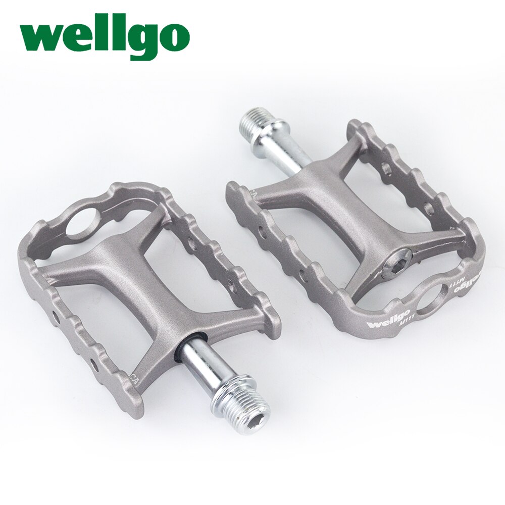 Wellgo M111 Non-Quick Quick Release Ultralight Aluminium Mtb Road Opvouwbare Fiets Pedalen Fietsen Lager Fiets Pedalen