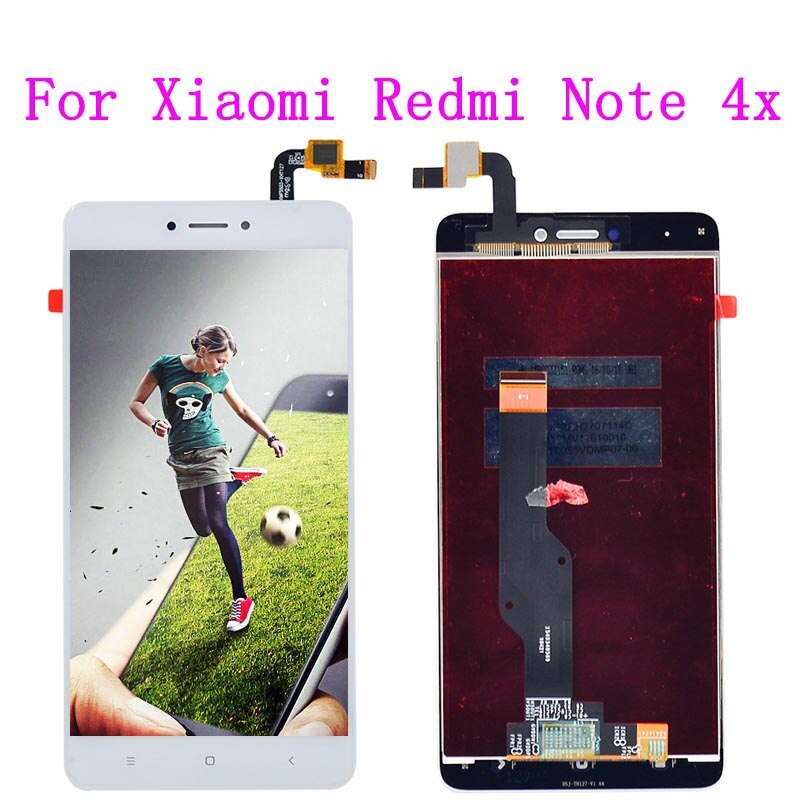 Xiaomi redmi note 4x note 4 de versão global, tela lcd, digitalizador de toque com moldura, snapdragon 625, xiaomi redmi note lcd 4x lcd