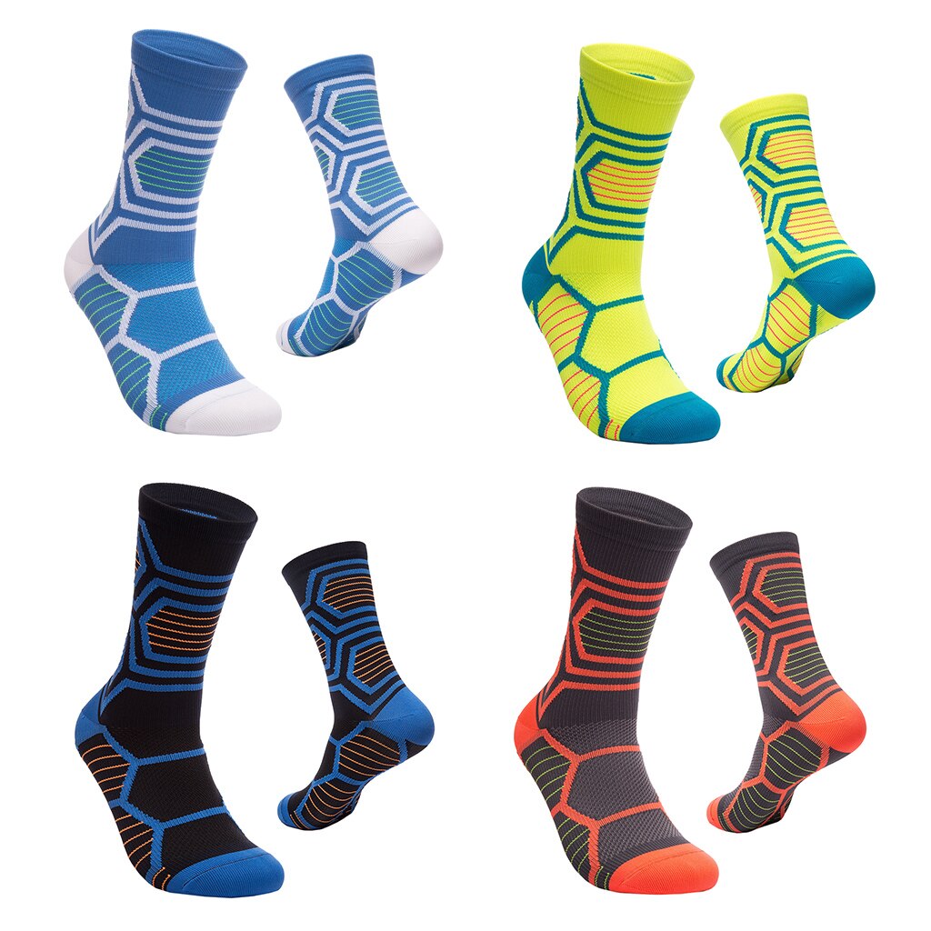 Katoen Mid-Kalf Sokken Zweettransporterend Arch Ondersteuning Sokjes Voor Workout
