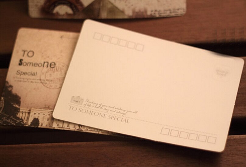 Postcard Vintage Big Ben 9 PCS Paris Tower Triumphal Arch Greeting Cards London Eye