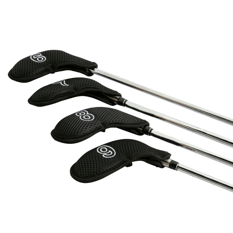 10 pièces/paquet couverture fer Golf tête Putter Golf protéger couvre les cales Golf couvre-chef