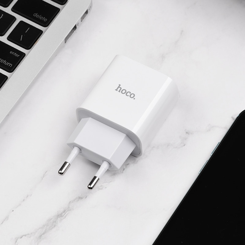 HOCO PD 3.0 szybka ładowarka USB 18W szybkie ładowanie FCP dla iPhone 11 zawodowiec XS XR dla Sama zaśpiewany S10 Huawei P30 uniwersalny adapter podróżny