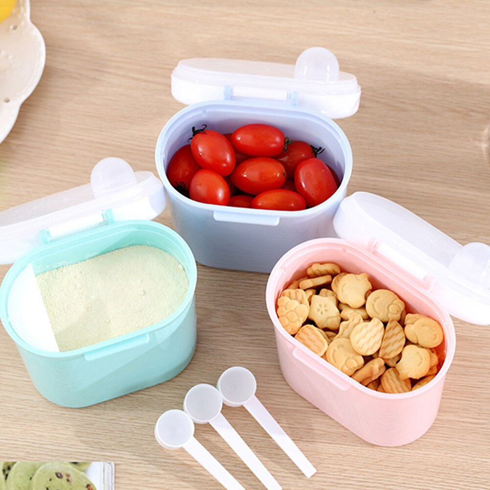 Baby Formula Milk Storage Large Capacity Baby Milk Powder Can Airtight Storage Box Barrel Feeding Box for Kids Food Container