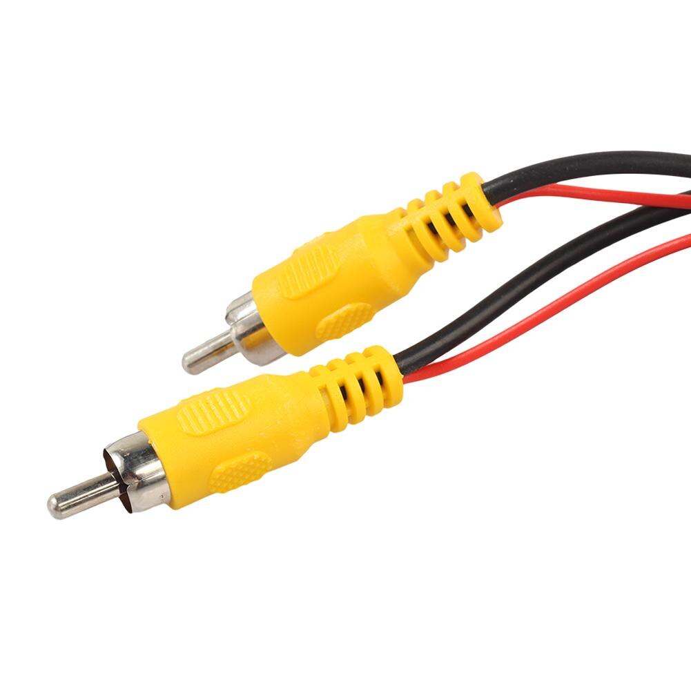 6m Car RCA CAR Reverse Rear View Parking Camera Video Cable With Video Trigger Wire Connecting Car Parking Rearview Monitor