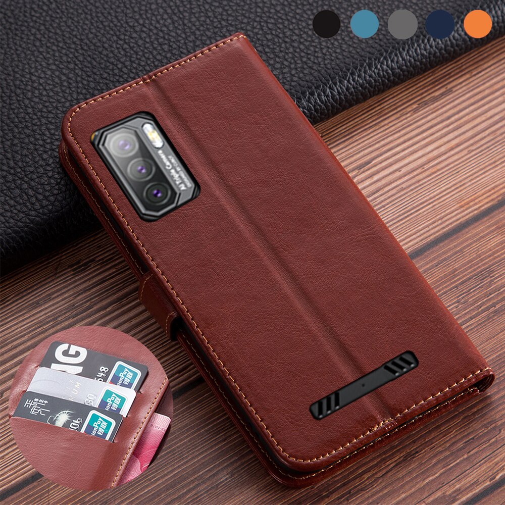 Luxe Lederen Flip Boek Stijl Case Voor Cubot Kingkong 5 Pro Wallet Standhouder Case Voor Cubot Kingkong 5Pro 6.09 telefoon Cover