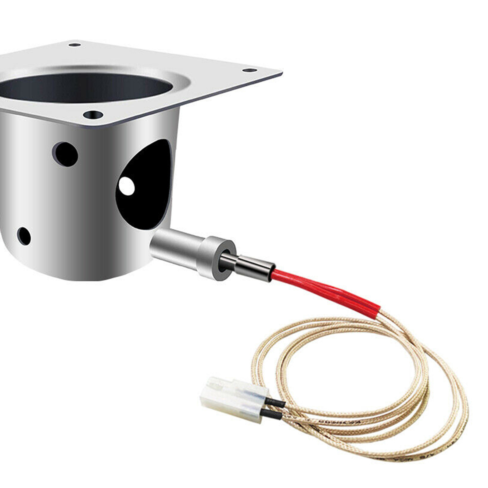 Grill igniter kit with fuses replacement parts for fireplace and pellet