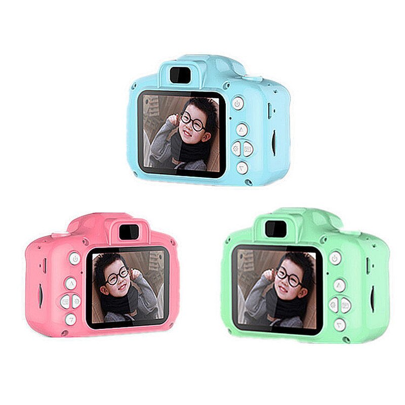Kids Digital Camera - HD 1080p Video - 2MP Photo - Waterproof Shockproof - Mini Portable Children Camera